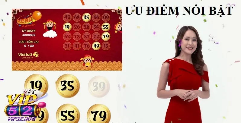 Xổ Số Keno - Hành Trình Chinh Phục Khám Phá Vận May Rực Rỡ Ưu điểm nổi bật khi chơi Xổ Số Keno tại Vip52